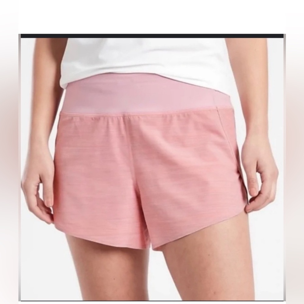 Athleta Women's Light Pink Athletic Shorts Size XL
